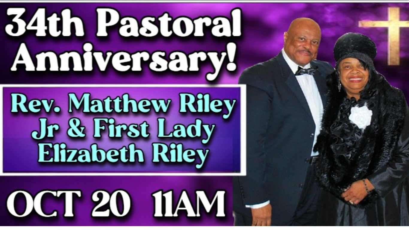 34th Pastoral Anniversary